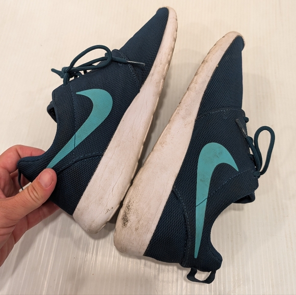 NIKE Roche One Midnight Turquoise Running Shoes Sneakers size 9 women's - Picture 5 of 13